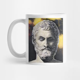 Thales of Miletus Yellow Portrait | Thales of Miletus Artwork 9 Mug